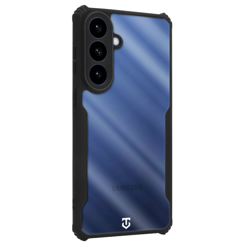 Taktický kryt Quantum Stealth pre Samsung Galaxy S26+ Clear/Black