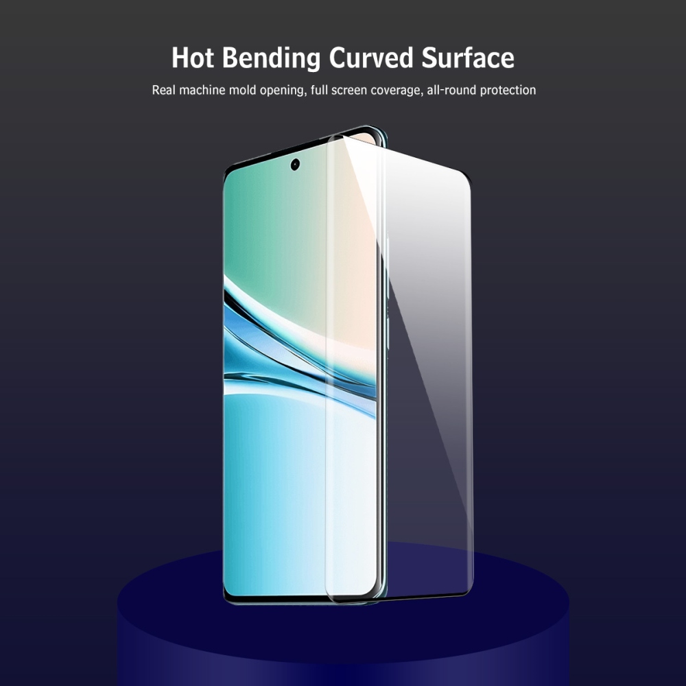 ENK celoplošné tvrdené sklo na mobil Xiaomi Poco M8 5G/Redmi Note 15 5G/Note 15 4G s aplikačným rámčekom