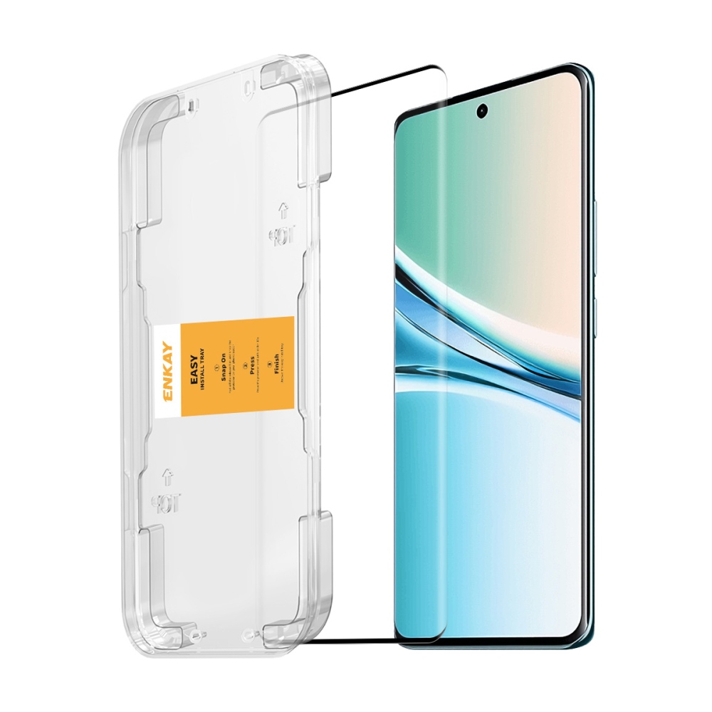 ENK celoplošné tvrdené sklo na mobil Xiaomi Redmi Note 15 Pro+ 5G s aplikačným rámčekom