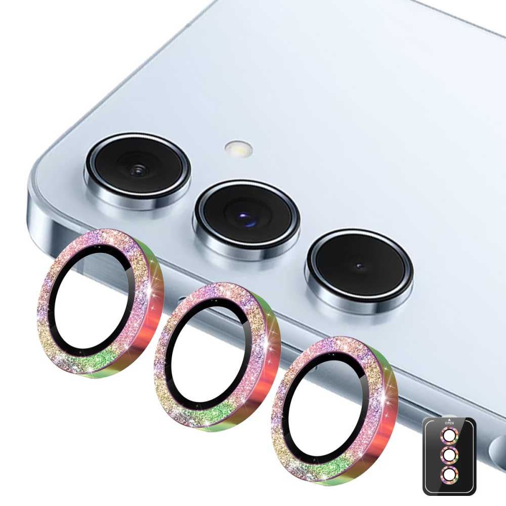 ENK Decor sklo šošovky fotoaparátu na Samsung Galaxy A37 5G/A57 5G (samostatné sklá) - farebné