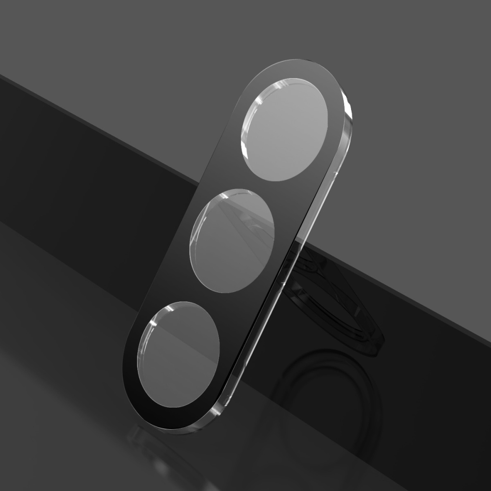 ENK sklo šošovky fotoaparátu na Samsung Galaxy A37 5G/A57 5G - čierne