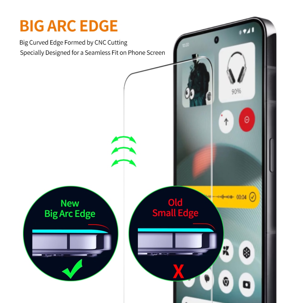 ENK tvrdené sklo na mobil Nothing Phone (4a)/(4a) Pro