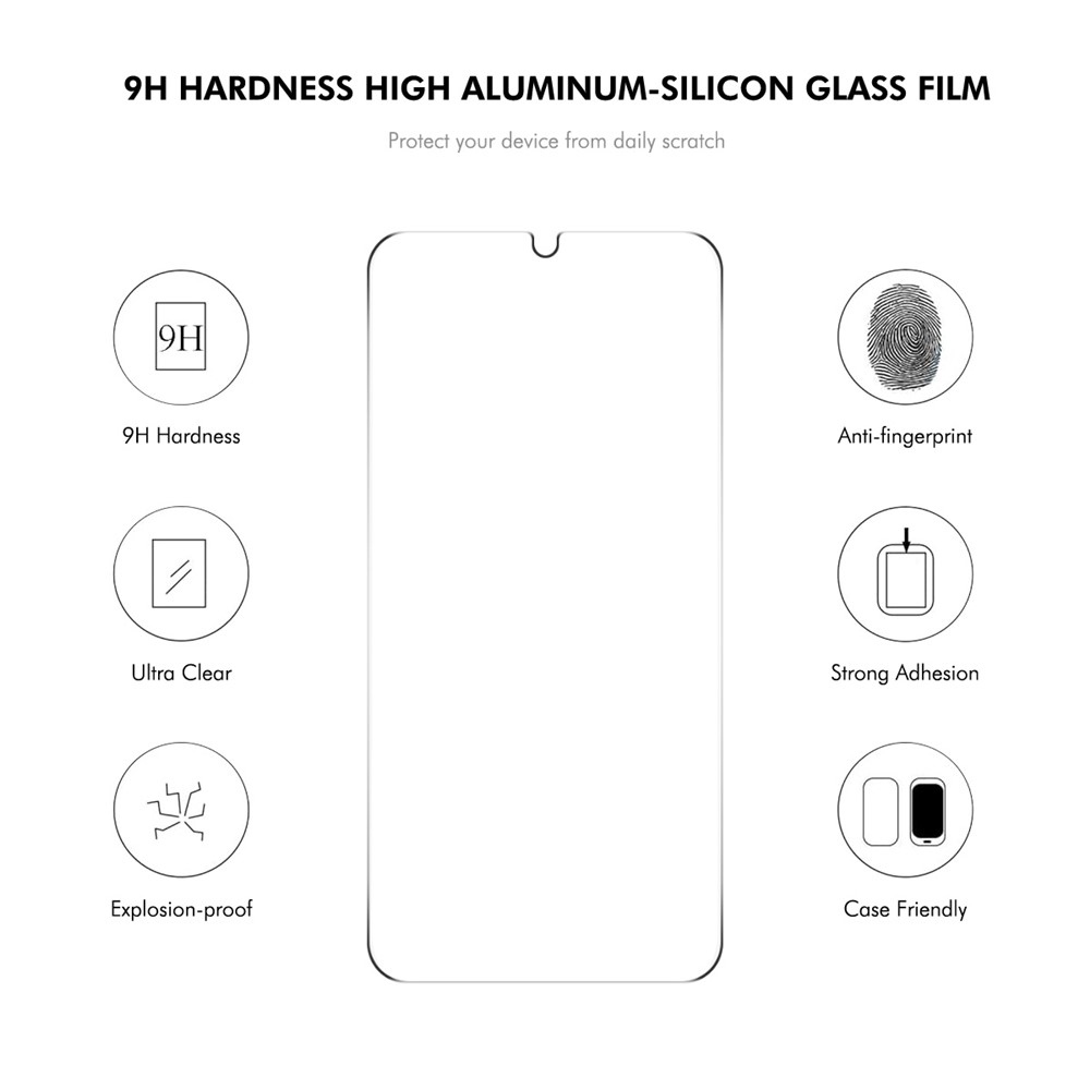 ENKAY matný gélový obal s MagSafe + 9H ochranné sklo na Samsung Galaxy A16 4G/5G - čierny