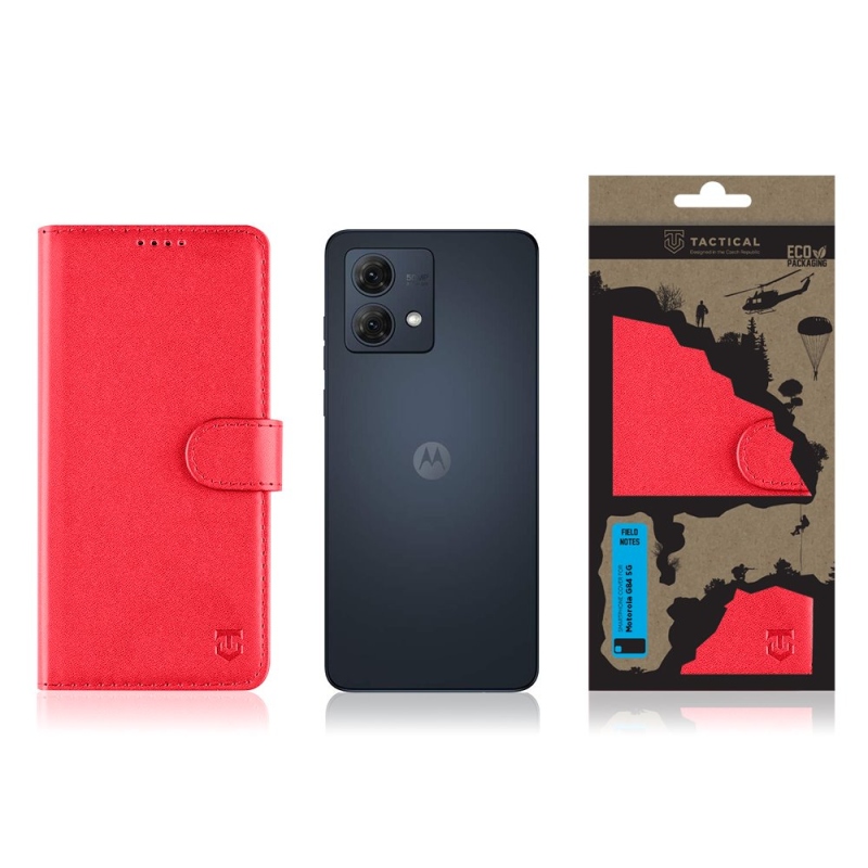 Tactical Field Notes pre Motorola G84 5G Red