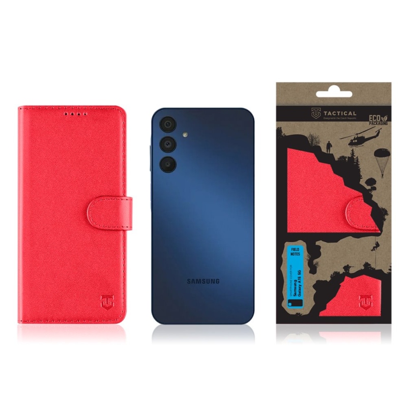 Tactical Field Notes pre Samsung Galaxy A15 5G Red