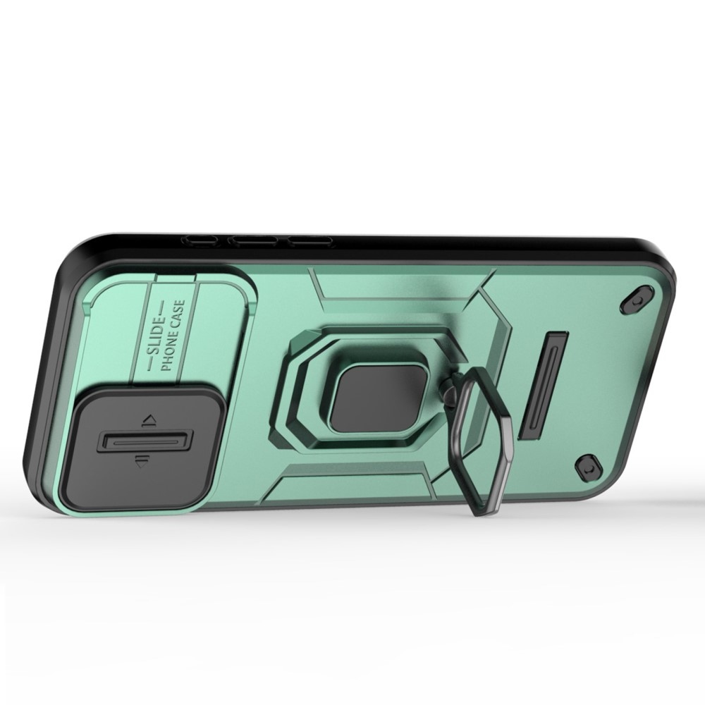 Shock odolný kryt na iPhone 15 Pro - zelený
