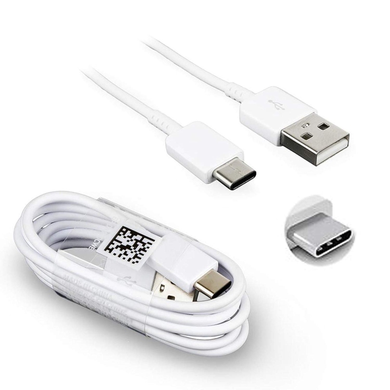 EP-DR140AWE Samsung USB-C Dátový Kábel 0.8m White (Bulk)