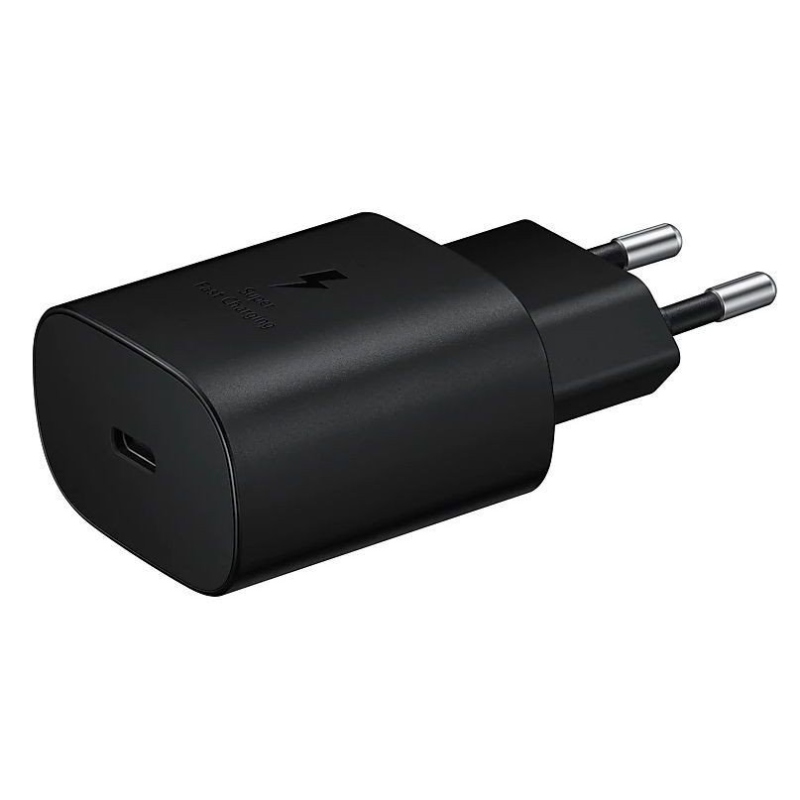 EP-TA800NBE Samsung USB-C 25W Cestovná nabíjačka Black