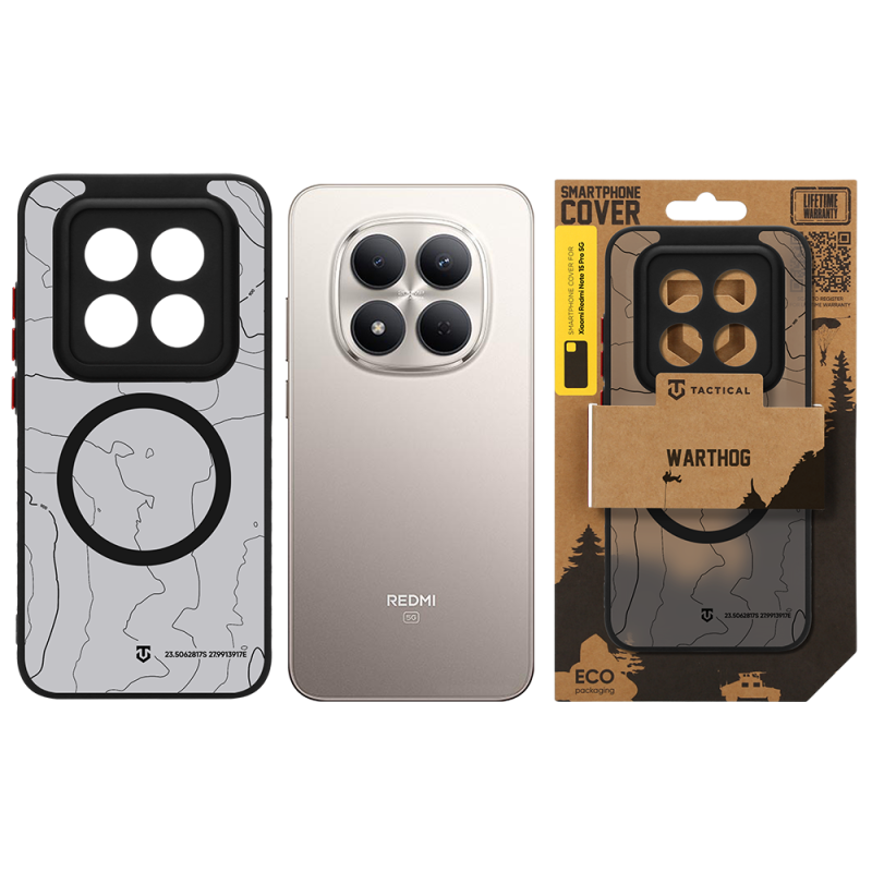Tactical MagForce Warthog – puzdro pre Xiaomi Redmi Note 15 Pro 5G Asphalt