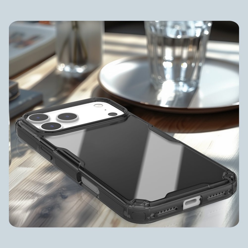Nillkin Nature TPU PRO kryt pre Apple iPhone 17 Pro Max Transparent Black