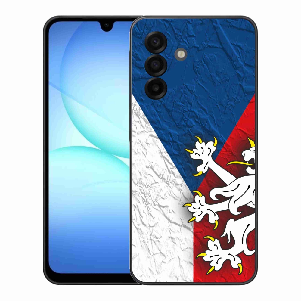 Gélový kryt mmCase na Samsung Galaxy A17 4G/5G - česká vlajka 1