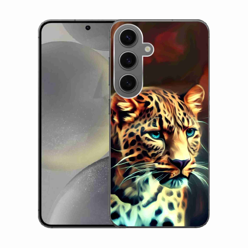 Gélový kryt mmCase na Samsung Galaxy S24 - leopard