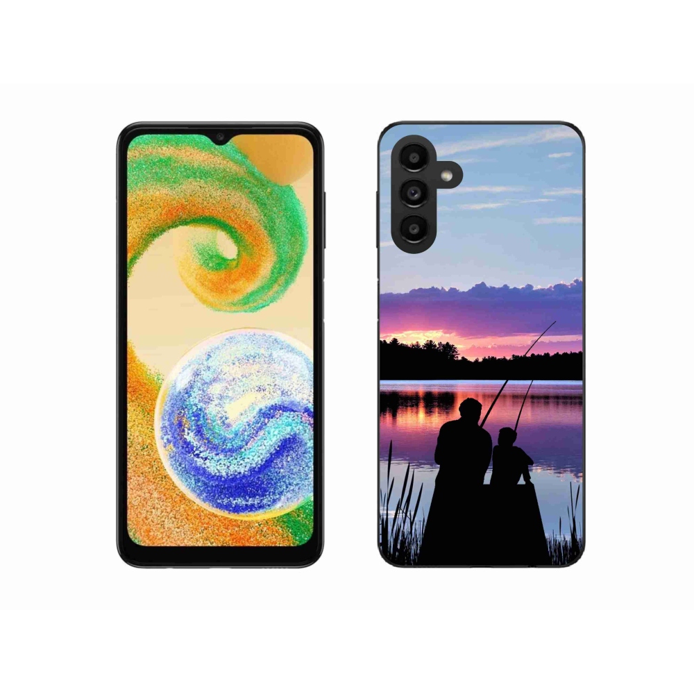 Gélový kryt mmCase na Samsung Galaxy A04s (164.7x76.7x9.1mm) - rybárčenie 2