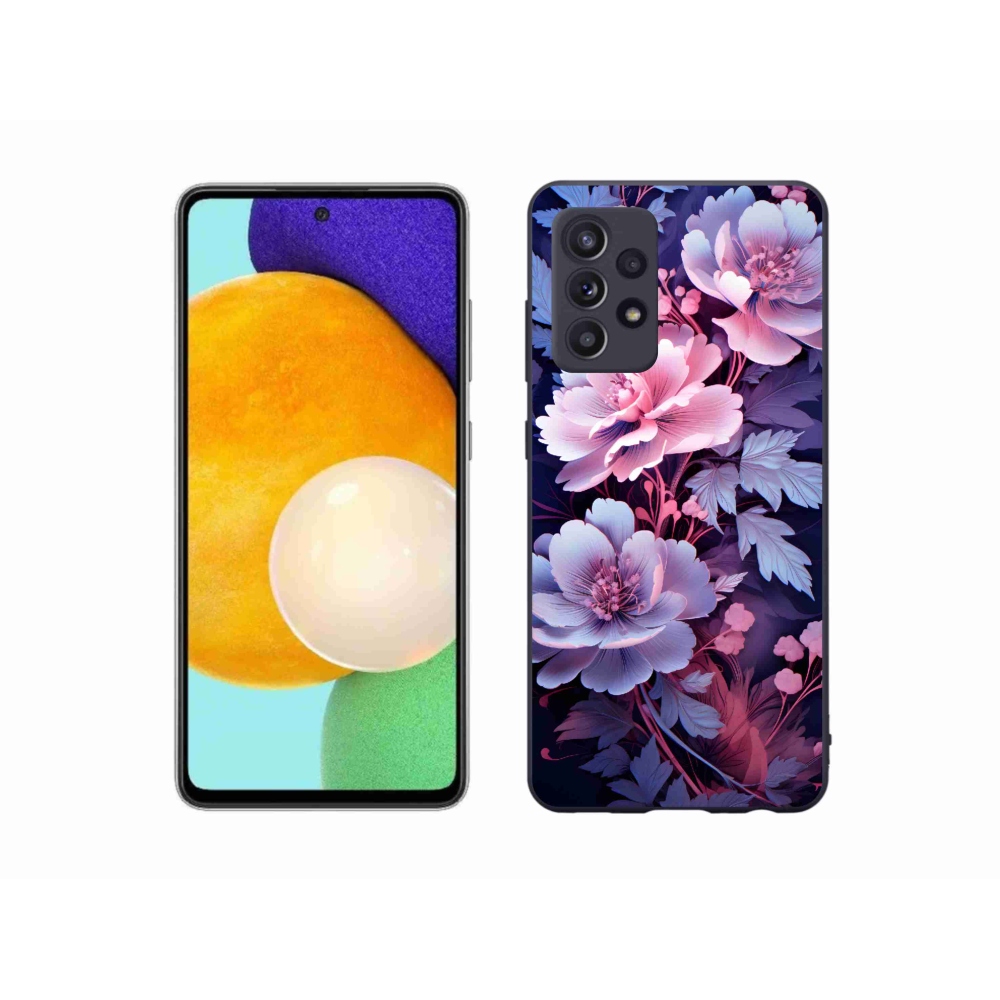 Gélový kryt mmCase na Samsung Galaxy A52/A52 5G - kvety 11