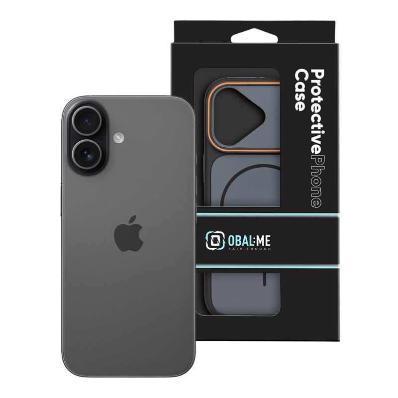 OBAL:ME MagNetix Delta – puzdro pre Apple iPhone 17, čierne