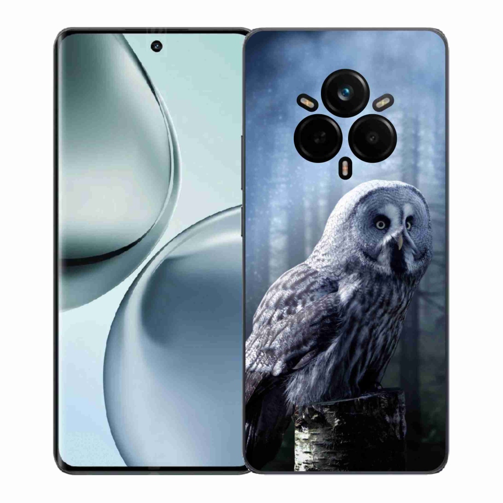 Gélový kryt mmCase na Realme 14 Pro+ 5G - sova