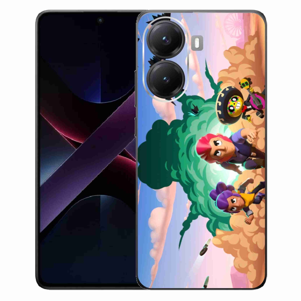 Gélový kryt mmCase na Xiaomi Poco X7 Pro 5G - brawl stars