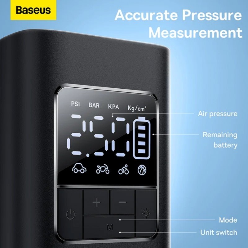 Baseus Super Mini Pro kompresor Cluster Black