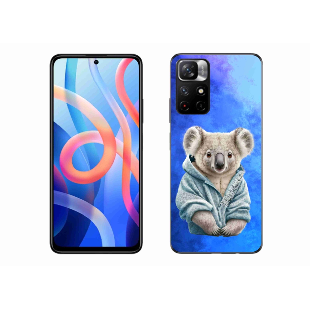 Gélový kryt mmCase na Xiaomi Poco M4 Pro 5G - koala vo svetri