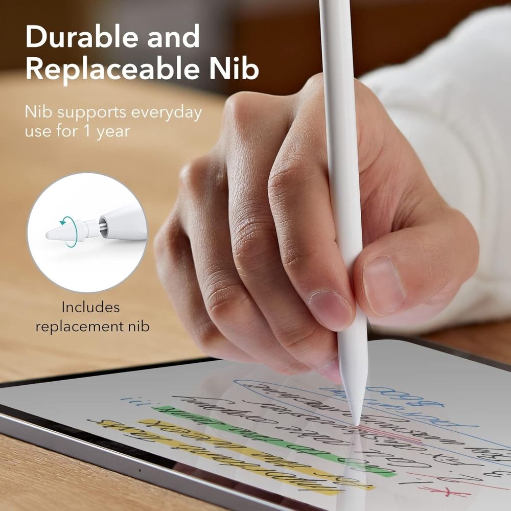 ESR Digital Magnetic stylus pero pre iPad - biele