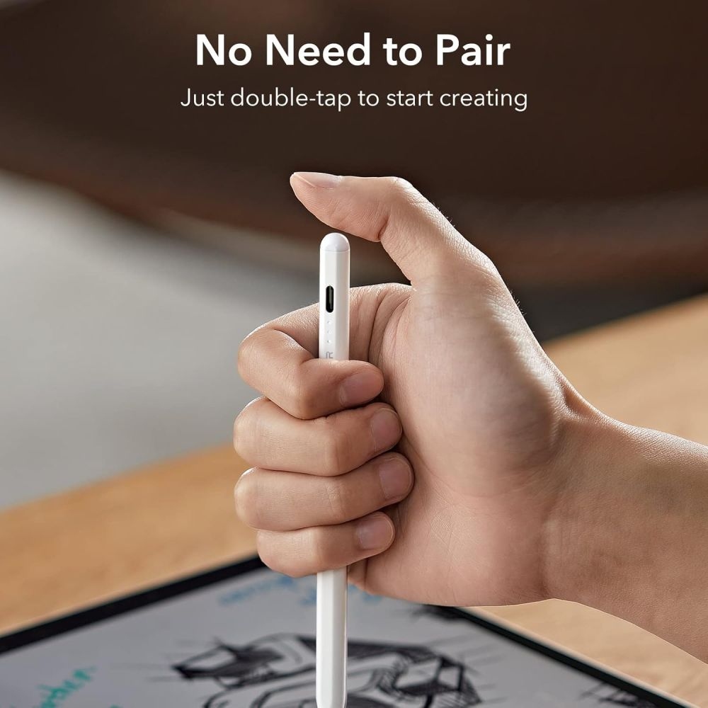 ESR Digital Magnetic stylus pero pre iPad - biele