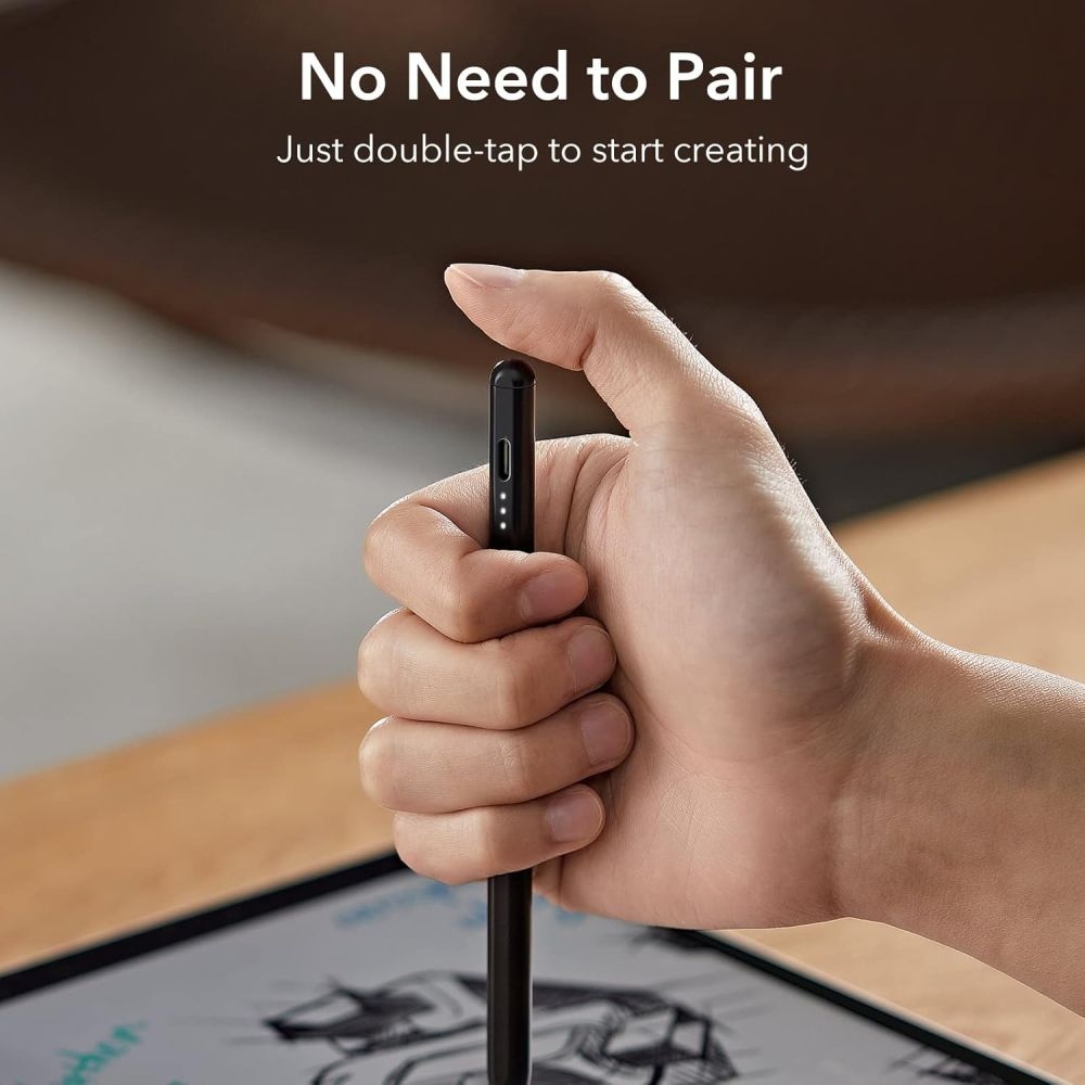 ESR Digital Magnetic stylus pero pre iPad - čierne