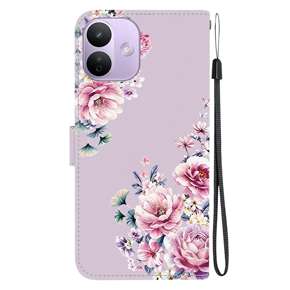Essent knižkové puzdro na Xiaomi Redmi Note 17 Pro 5G - kvety pivonky