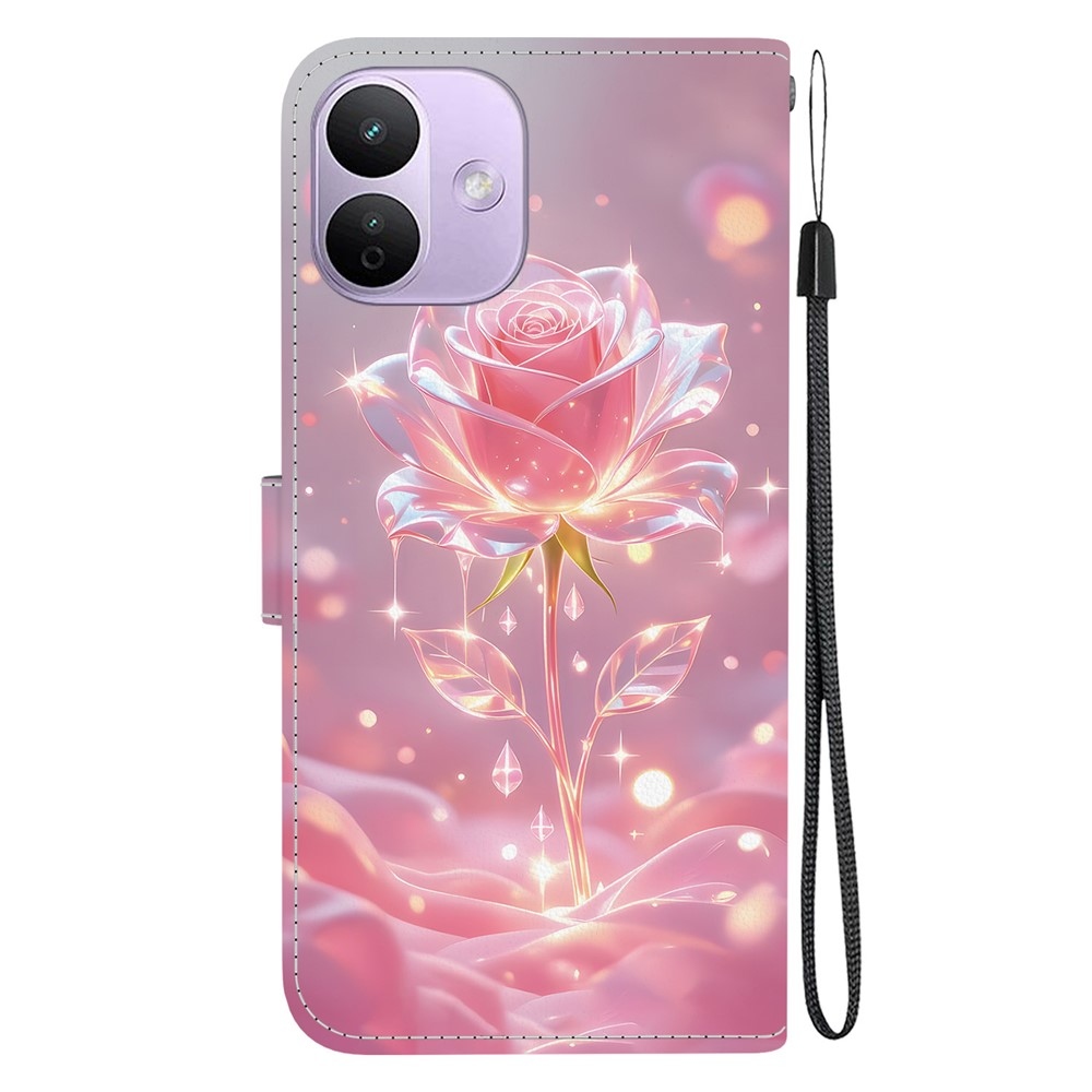 Essent knižkové puzdro na Xiaomi Redmi Note 17 Pro 5G - neónová ruža