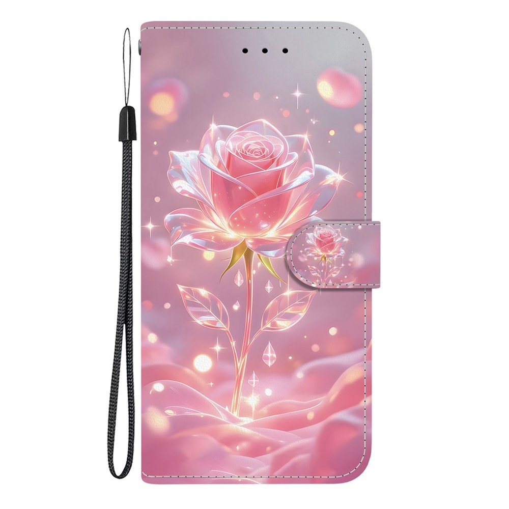 Essent knižkové puzdro na Xiaomi Redmi Note 17 Pro 5G - neónová ruža