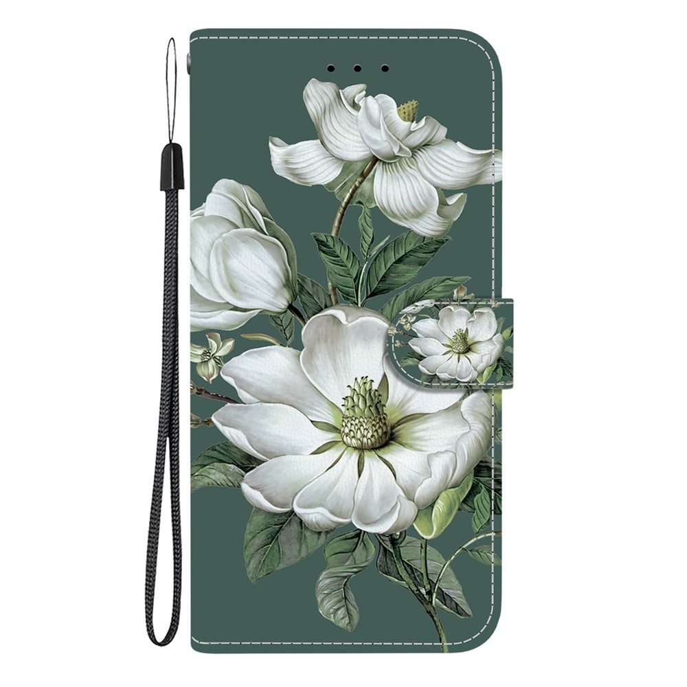 Essent knižkové púzdro na Xiaomi Redmi Note 17 Pro Max 5G - biele kvety