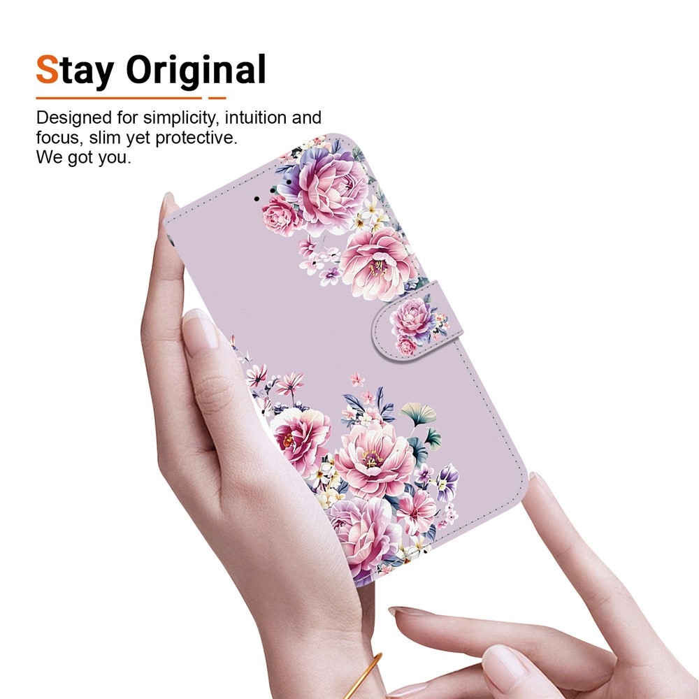 Essent knižkové púzdro na Xiaomi Redmi Note 17 Pro Max 5G - kvety pivonky