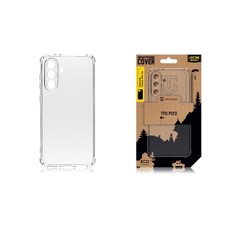 Tactical TPU Plyo Kryt pre Samsung Galaxy A36 5G Transparent