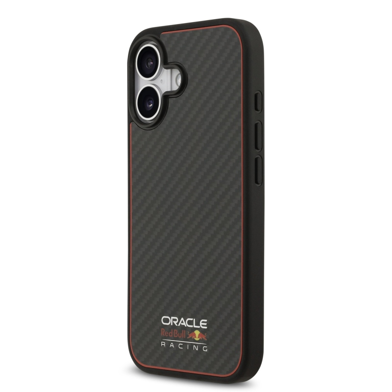 Zadný kryt Red Bull Kevlar MagSafe pre iPhone 17 Black