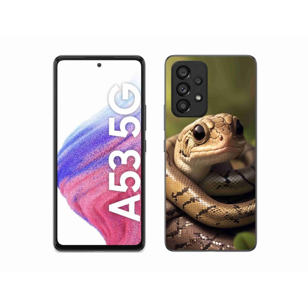 Gélový kryt mmCase na Samsung Galaxy A53 5G - had 1