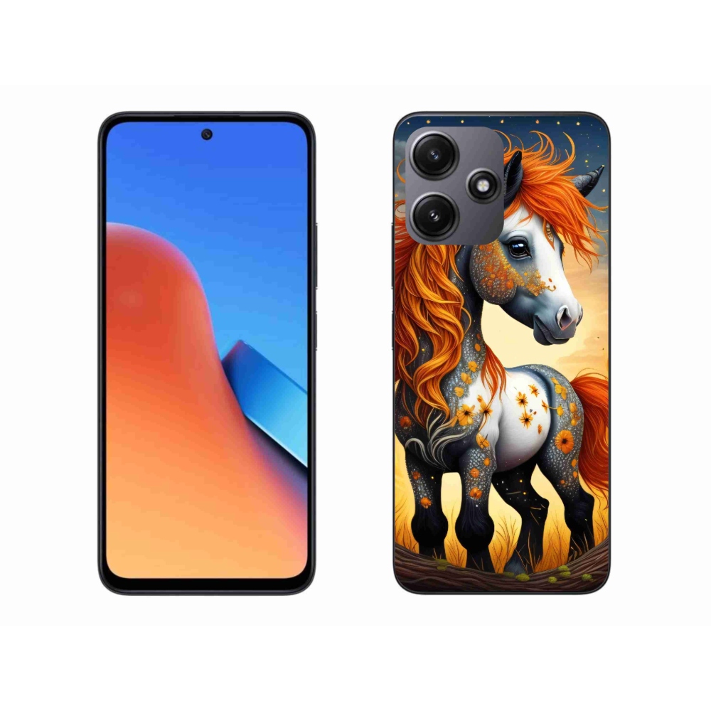 Gélový kryt mmCase na Xiaomi Redmi 12 5G - farebný poník
