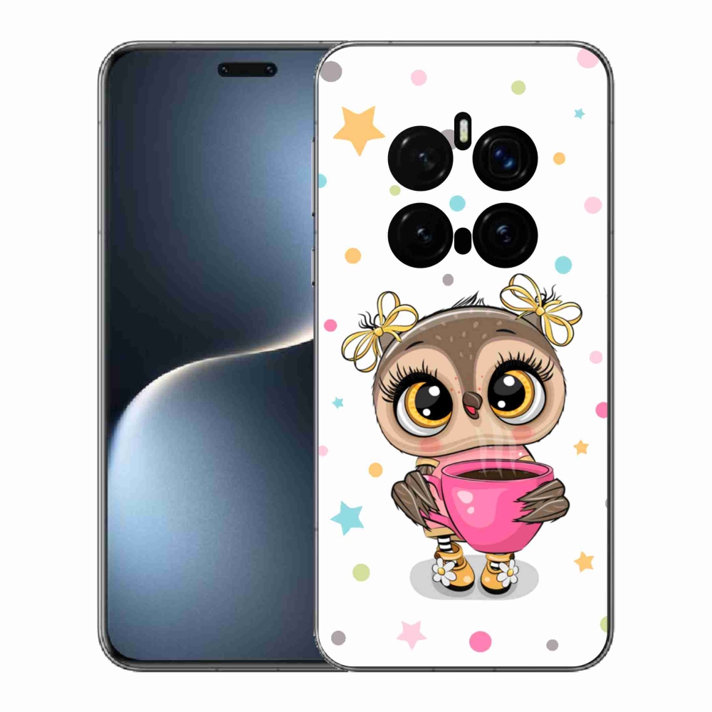 Gélový kryt mmCase na Honor Magic 7 Pro 5G - kreslená sovička
