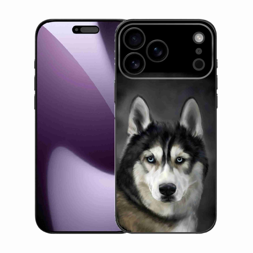 Gélový kryt mmCase na iPhone 17 Pro Max - husky