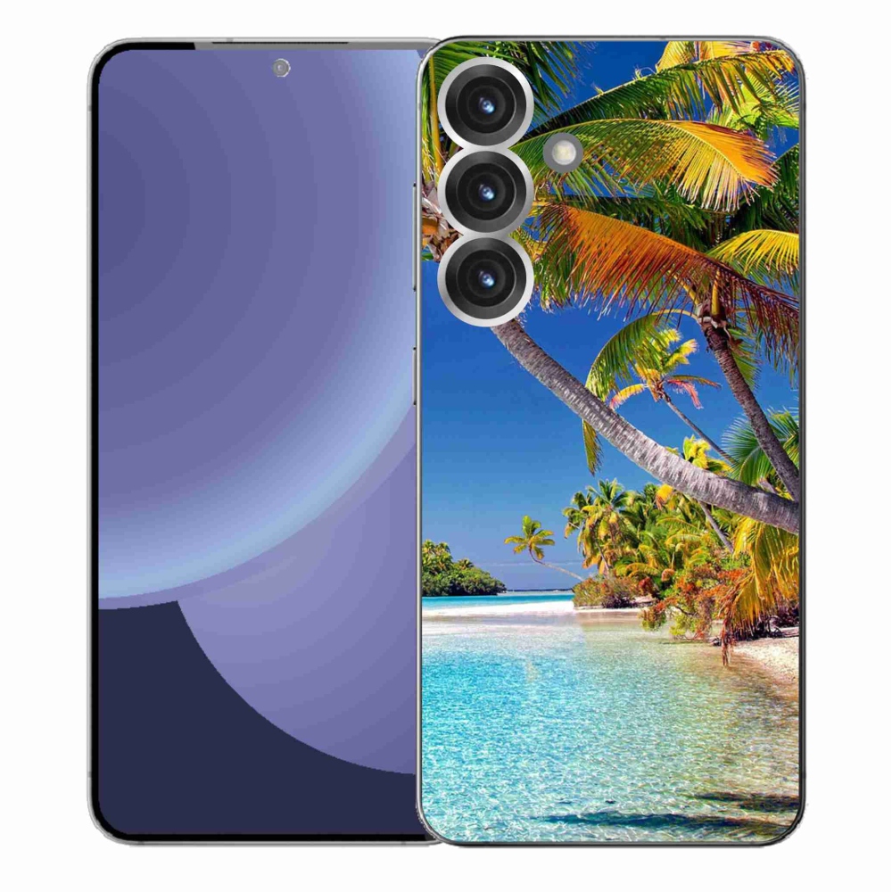 Gélový kryt mmCase na Samsung Galaxy S25+ - morská pláž