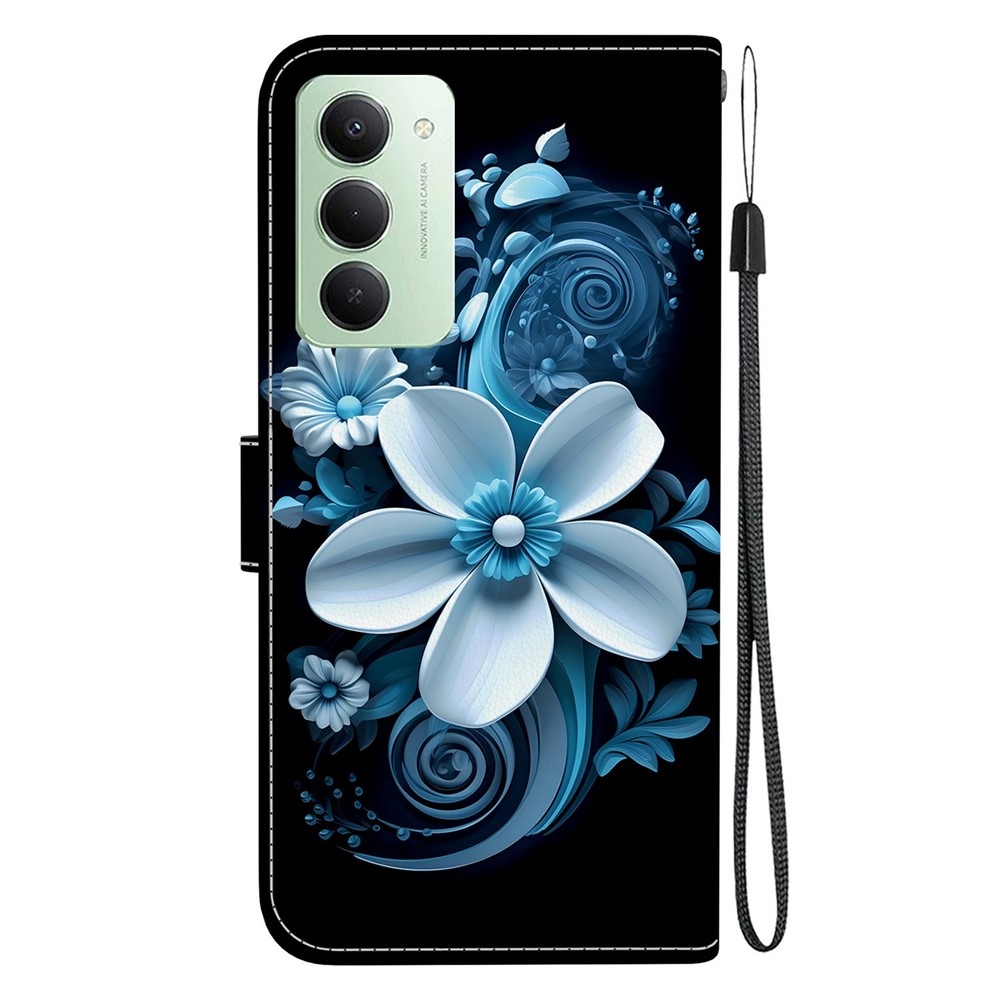 Versatile knižkové púzdro na Xiaomi Redmi 15 4G (171mm) - orchidea