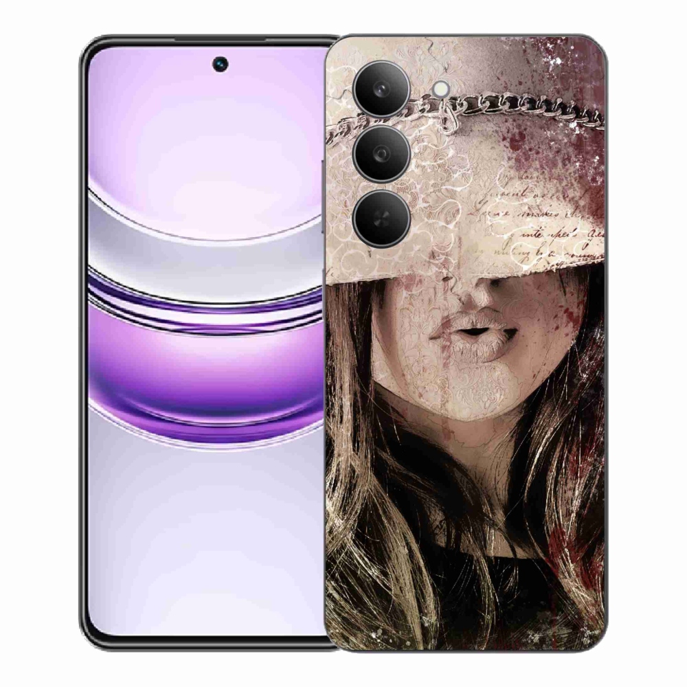 Gélový kryt mmCase na Realme 14x 5G - dievča