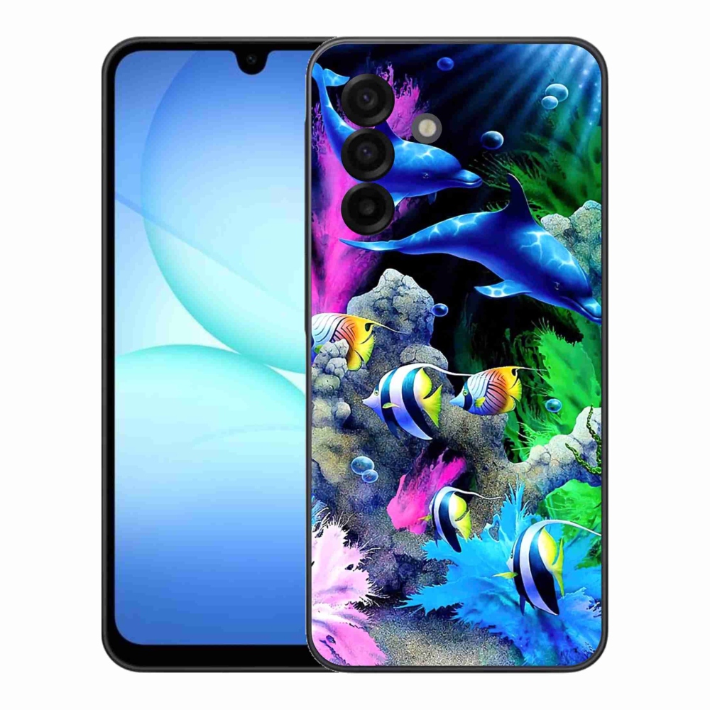 Gélový kryt mmCase na Samsung Galaxy A17 4G/5G - morský svet