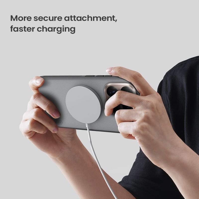 Nillkin Super Frosted PRO Magnetický zadný kryt pre Xiaomi 15T Pro Transparent Black