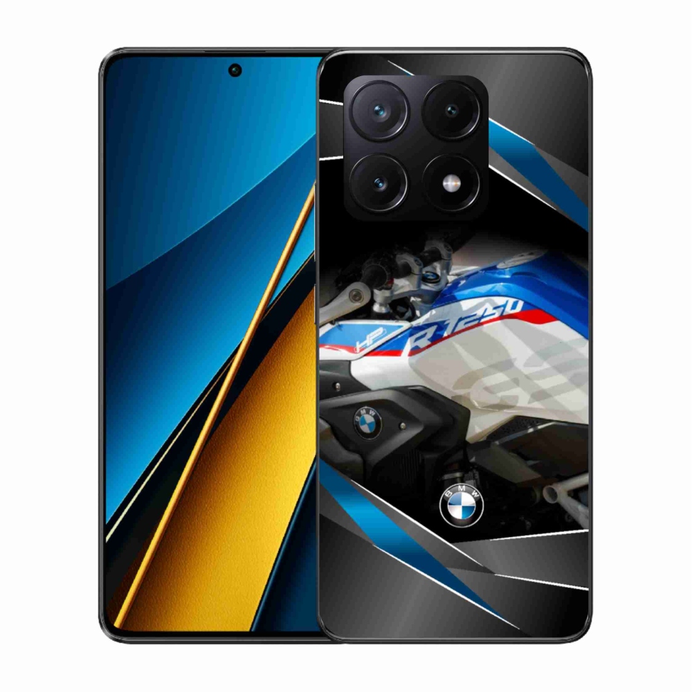 Gélový kryt mmCase na Xiaomi Poco X6 Pro 5G - motorka bmw 1