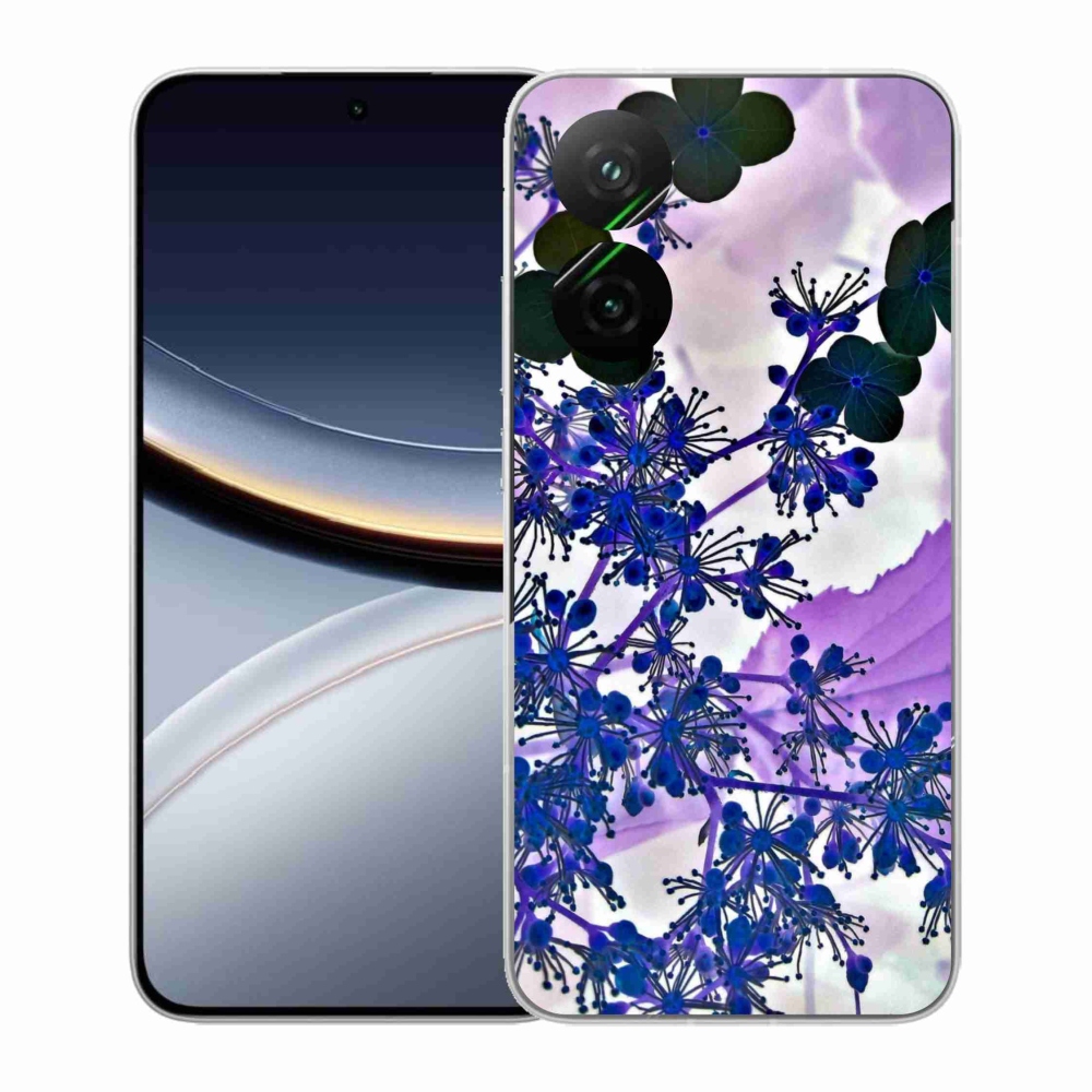 Gélový kryt mmCase na Xiaomi Poco F7 5G - kvet hortenzie