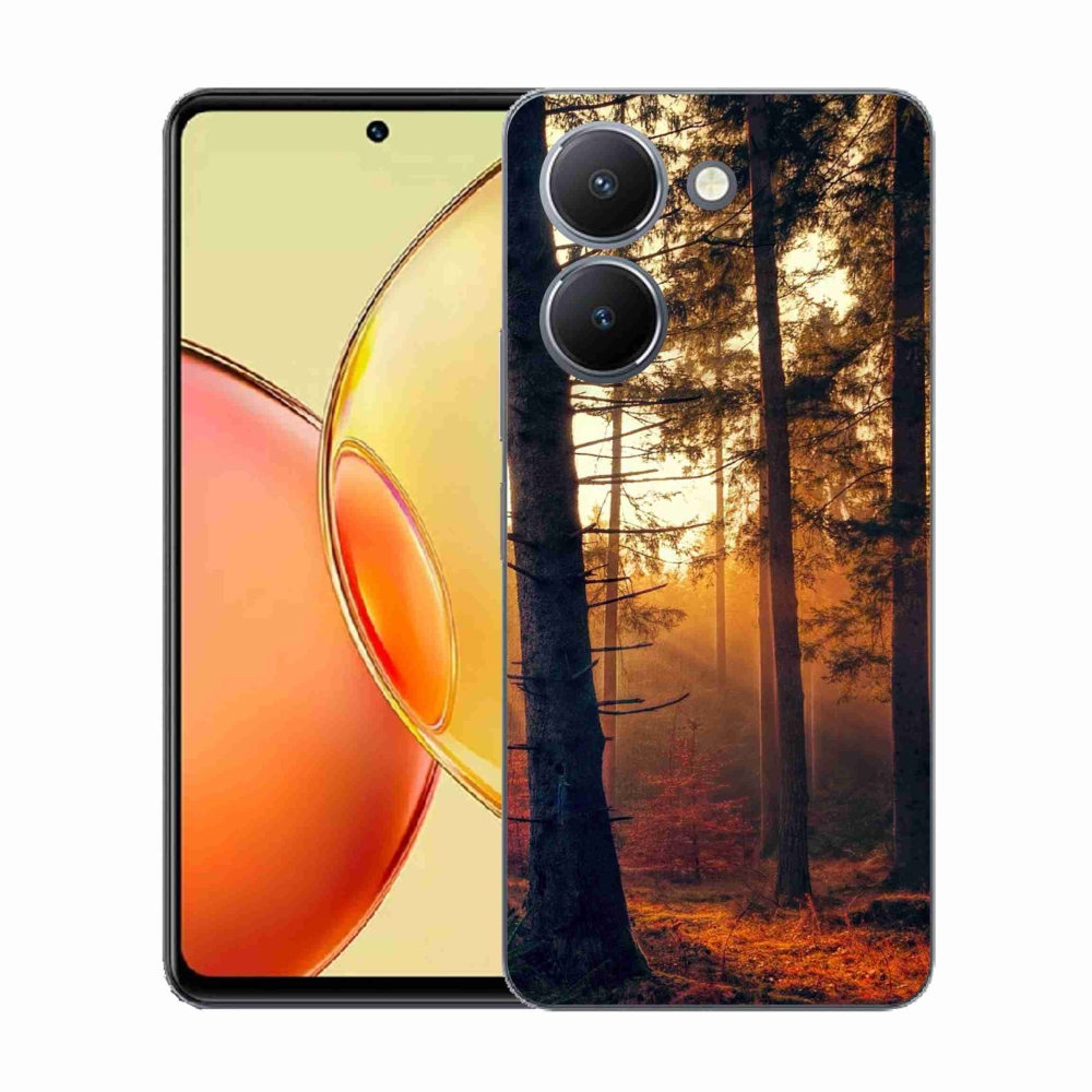 Gélový kryt mmCase na Vivo Y36 - les