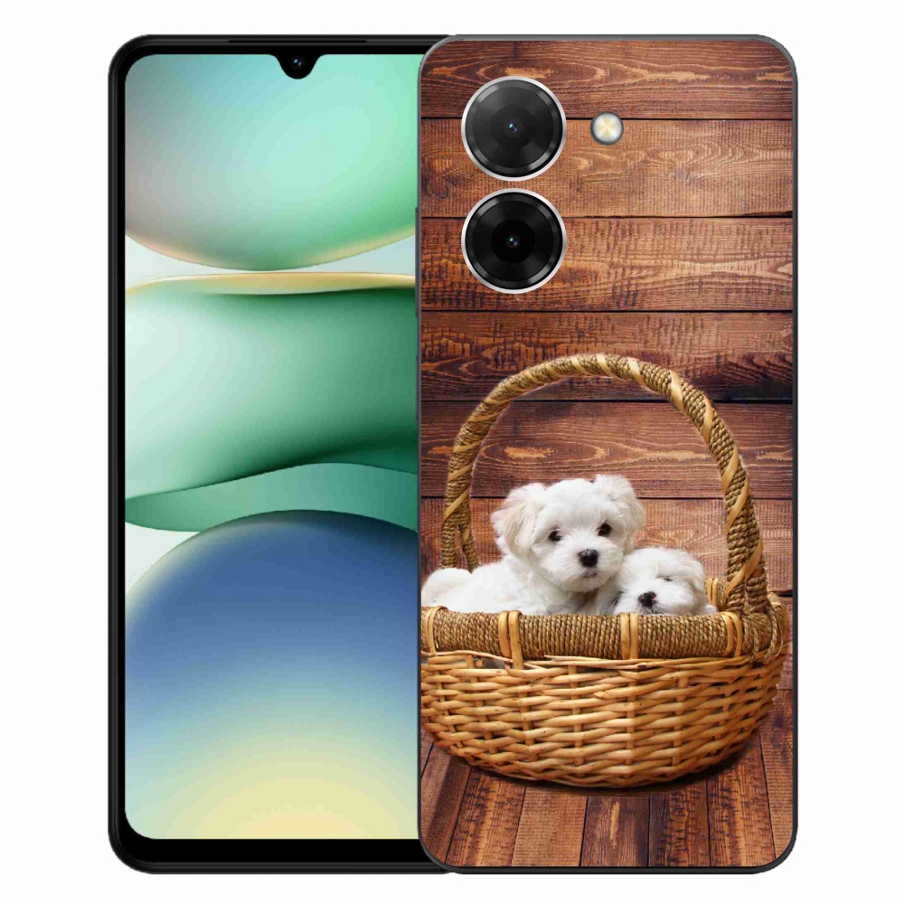 Gélový kryt mmCase na Xiaomi Redmi A5 (171.7x77.8x8.3mm) - šteniatka