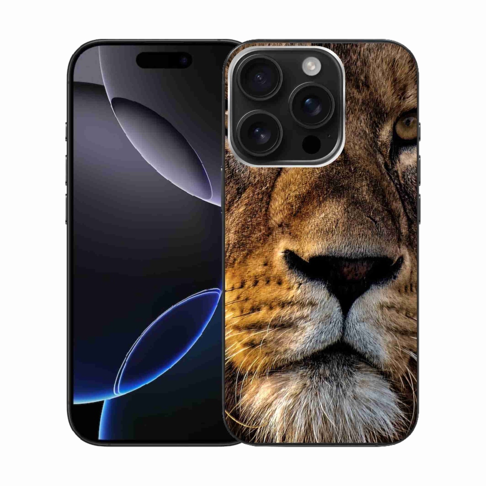 Gélový obal mmCase na iPhone 16 Pro - lev