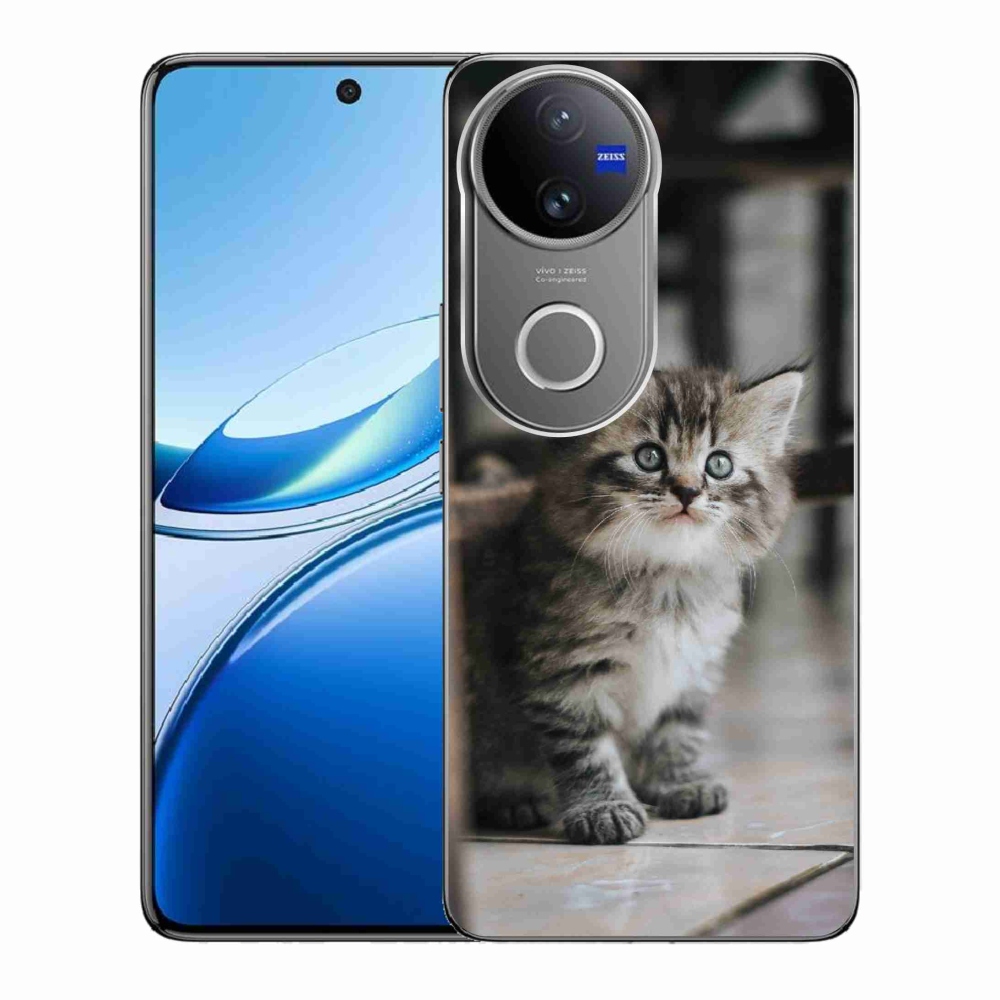 Gélový kryt mmCase na Vivo V50 5G - mačiatko