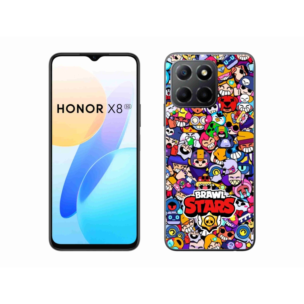 Gélový kryt mmCase na Honor X8 5G/Honor 70 Lite 5G - brawl stars 2