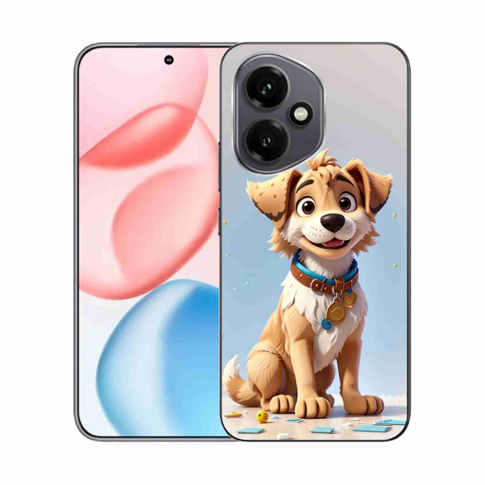 Gélový kryt mmCase na Honor 400 - kreslené šteňa